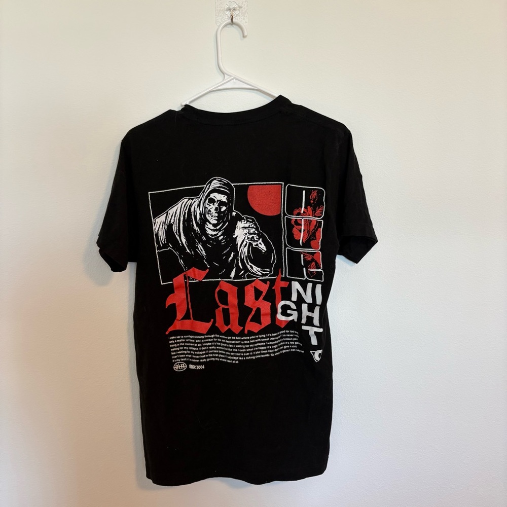 Mens Size M Late Night with the Devil Graphic Tee
